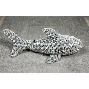 Fiesta Shark Plush 29 Inch Swirl Gray Soft